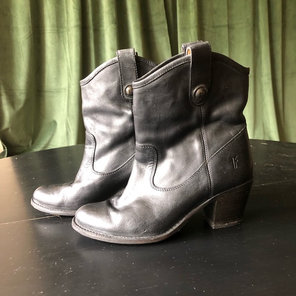 Frye Rustic Western Boho Ankle Boots Size 5.5 US ✨ - Picture 5 of 15